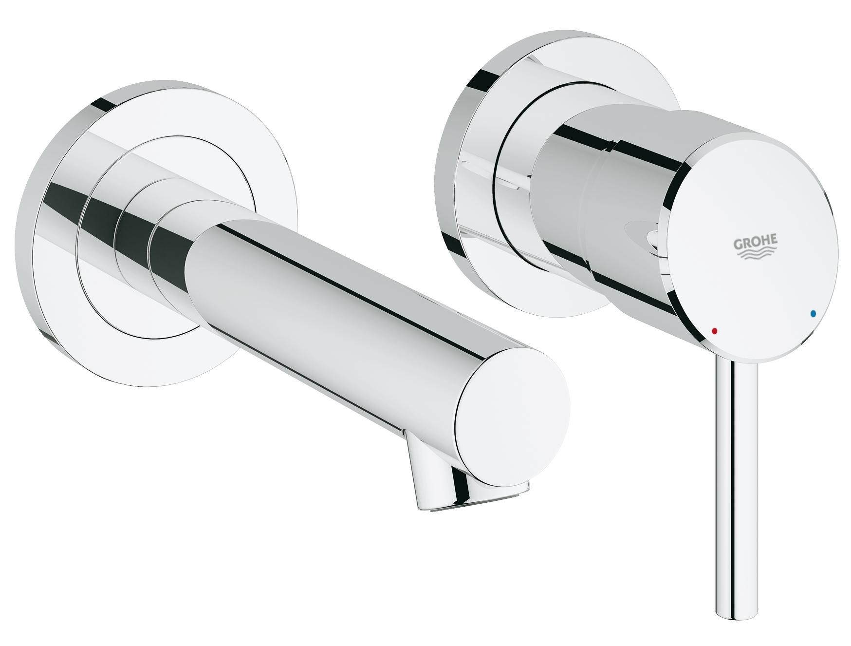 Смеситель скрытого монтажа для раковины Grohe Concetto с изливом (внешняя часть) 19575001
Смеситель скрытого монтажа для раковины Grohe Concetto с изливом (внешняя часть) 19575001