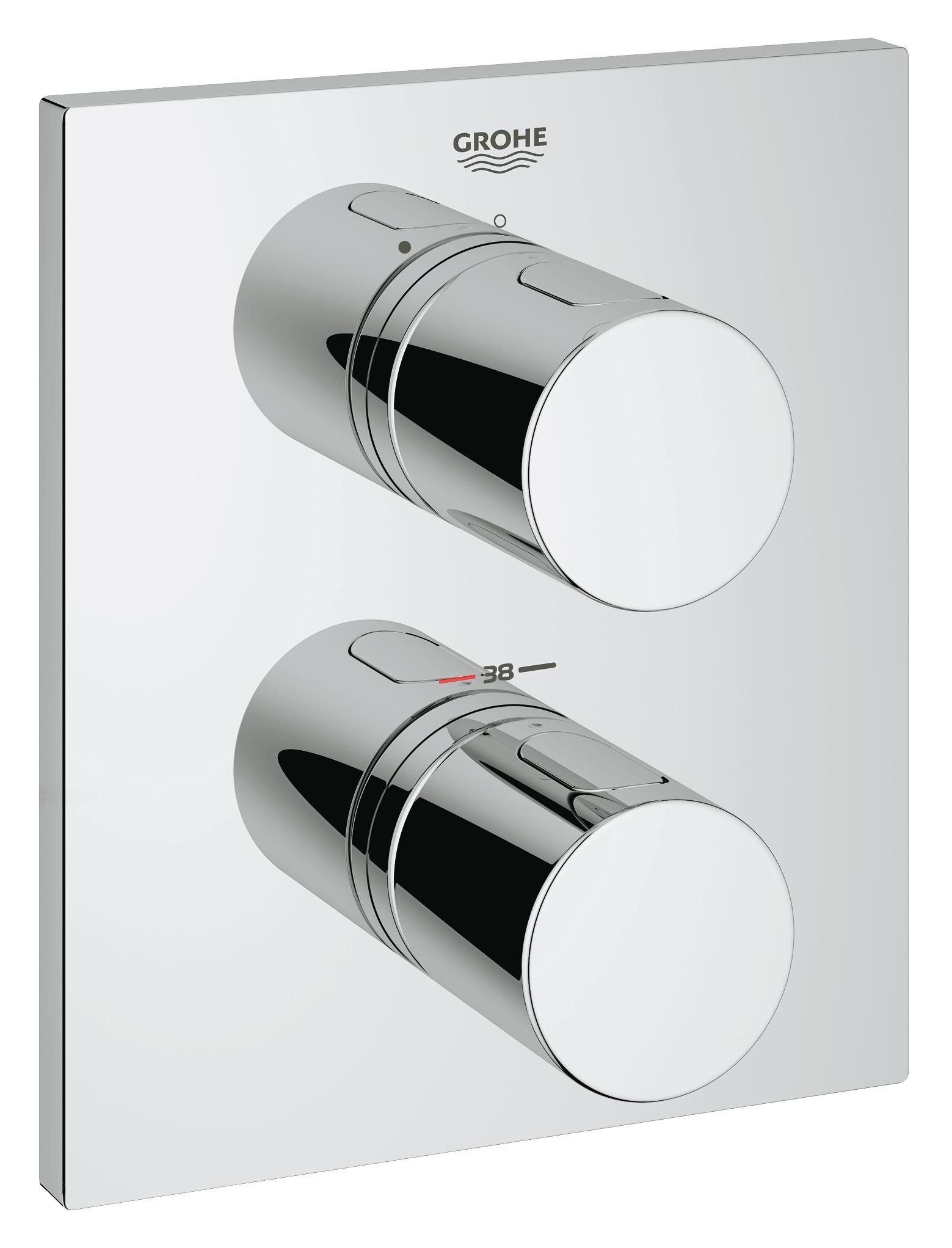Термостат скрытого монтажа для душа Grohe Grohtherm 3000 Cosmopolitan (внешняя часть) 19568000
Термостат скрытого монтажа для душа Grohe Grohtherm 3000 Cosmopolitan (внешняя часть) 19568000