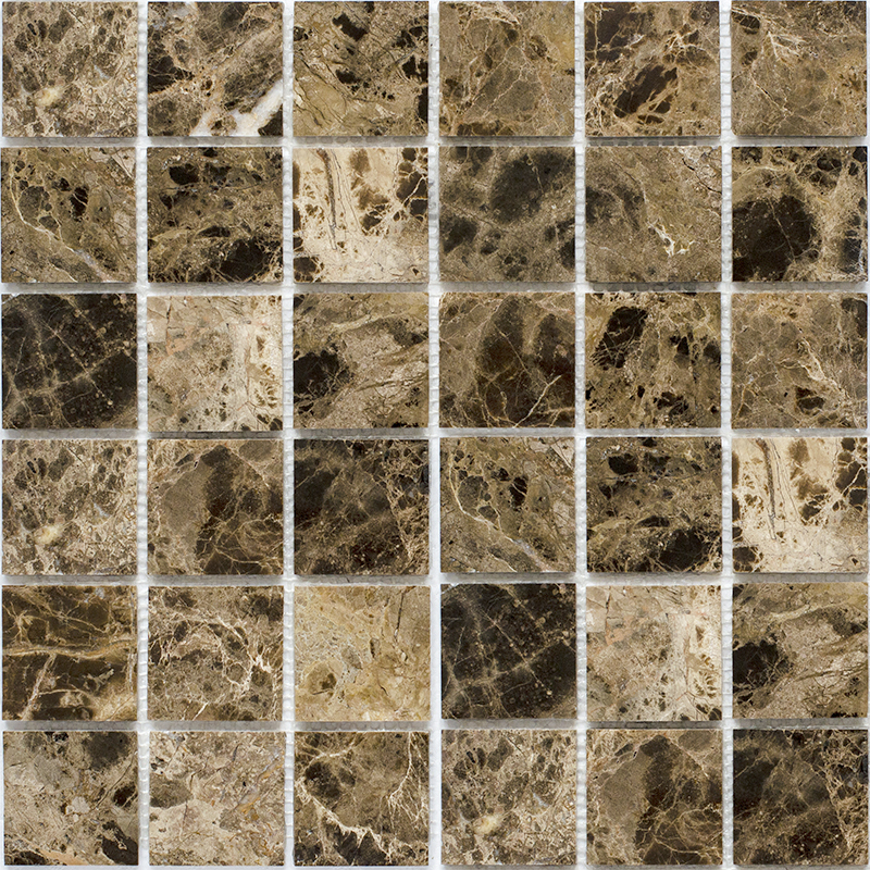 Мозаика из нат. мрамора Starmosaic Dark Emperador Polished (JMST055) 30,5х30,5 (48x48)
Мозаика из нат. мрамора Starmosaic Dark Emperador Polished (JMST055) 30,5х30,5 (48x48)