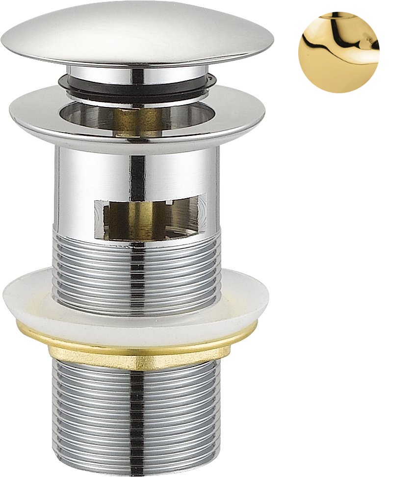 Донный клапан Cezares с системой "Клик-клак" с переливом CZR-SAT6-03
Донный клапан Cezares с системой "Клик-клак" с переливом CZR-SAT6-03