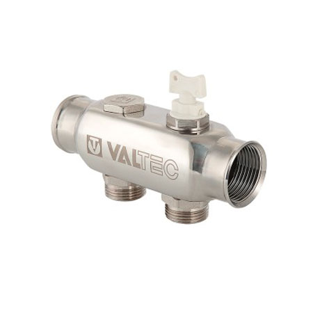 Коллектор Valtec с межосевым расстоянием выходов 50 мм 1" x 3/4", "евроконус" на 8 отводов
Коллектор Valtec с межосевым расстоянием выходов 50 мм 1" x 3/4", "евроконус" на 8 отводов