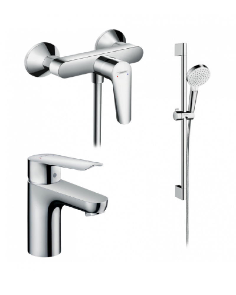Комплект смесителей для душа и раковины Hansgrohe Logis E70b с душевым гарнитуром 71177000+71610000+26532400
Комплект смесителей для душа и раковины Hansgrohe Logis E70b с душевым гарнитуром 71177000+71610000+26532400