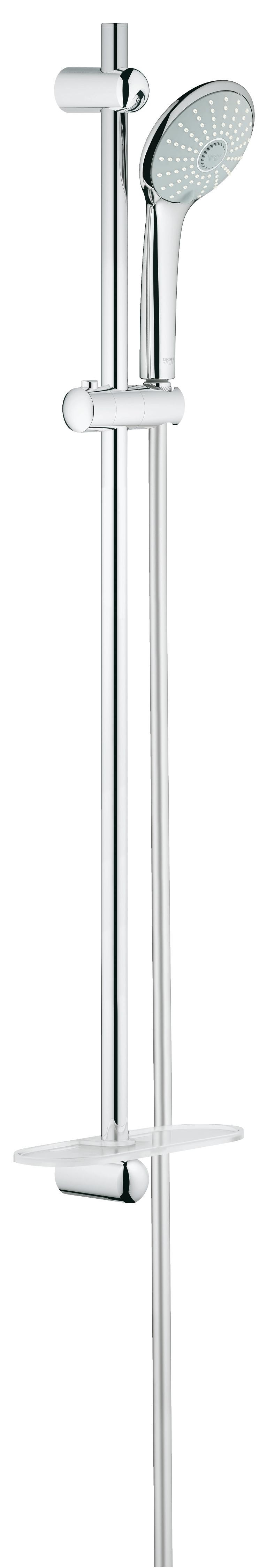 Душевой гарнитур Grohe Euphoria (ручной душ, штанга 900 мм, шланг 1750 мм) 27226001
Душевой гарнитур Grohe Euphoria (ручной душ, штанга 900 мм, шланг 1750 мм) 27226001
