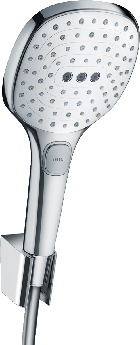 Душевой набор Hansgrohe Raindance Select E 120 с держателем и шлангом 160 см 26720400
Душевой набор Hansgrohe Raindance Select E 120 с держателем и шлангом 160 см 26720400