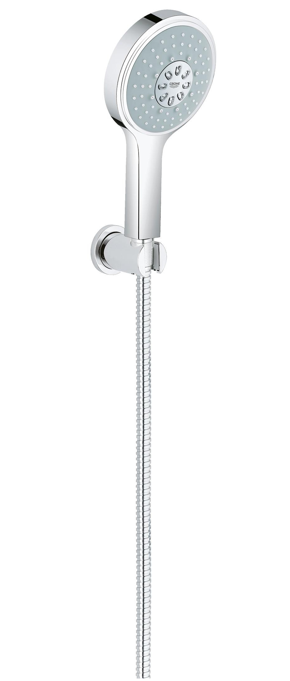 Душевой набор Grohe Power&Soul Cosmopolitan (ручной душ, настенный держатель, шланг 1500 мм) 26174000
Душевой набор Grohe Power&Soul Cosmopolitan (ручной душ, настенный держатель, шланг 1500 мм) 26174000