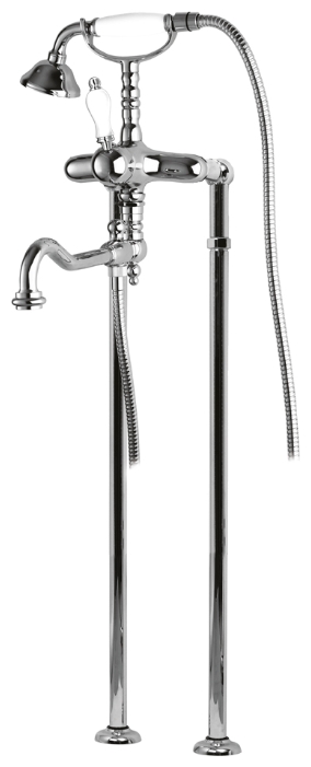 Смеситель для ванны и душа Cezares Venezia хром, ручка белая VENEZIA-VDP-01-Bi
Смеситель для ванны и душа Cezares Venezia хром, ручка белая VENEZIA-VDP-01-Bi