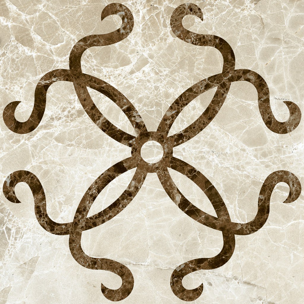 Керамогранит Kerranova Eterna Декор Бежевый K-40/LR/d03/60x60 
Керамогранит Kerranova Eterna Декор Бежевый K-40/LR/d03/60x60