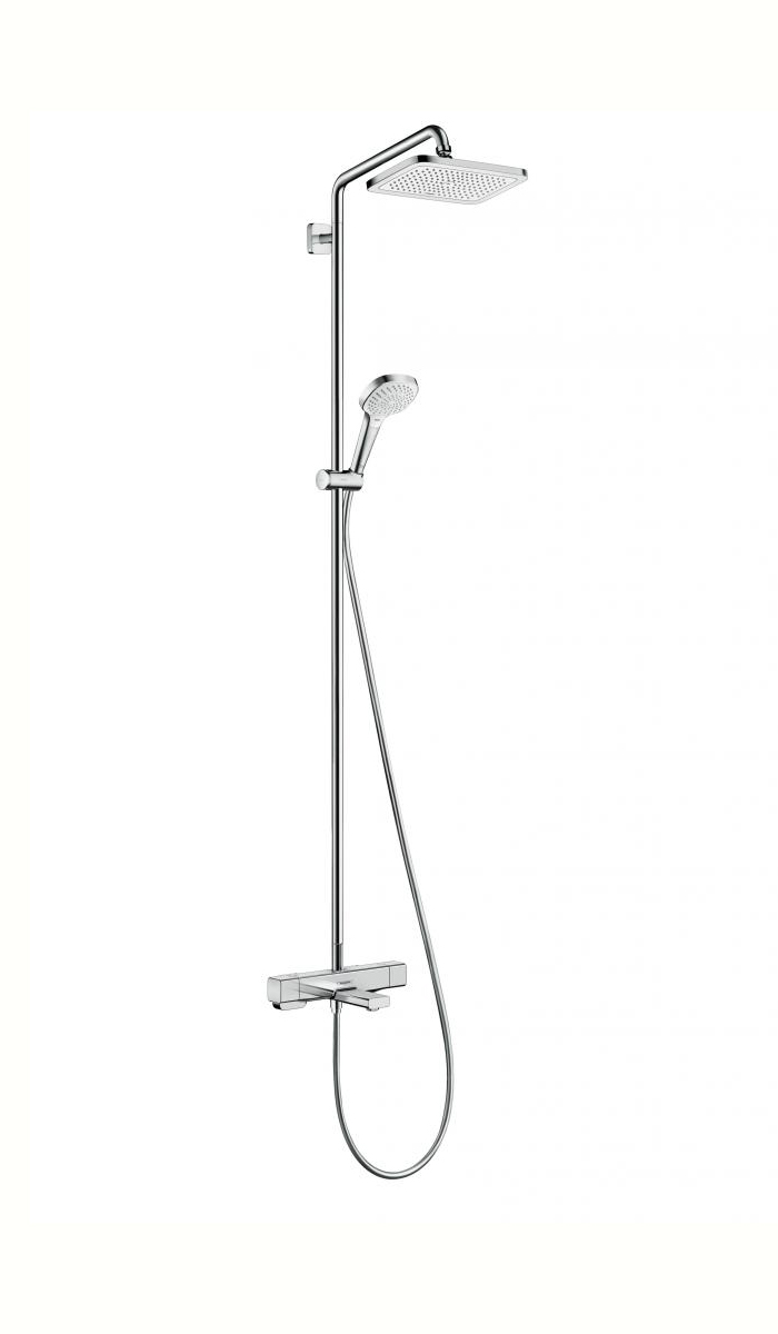 Душевая система Hansgrohe Croma E Showerpipe 280 1jet с термостатом с изливом 27687000
Душевая система Hansgrohe Croma E Showerpipe 280 1jet с термостатом с изливом 27687000