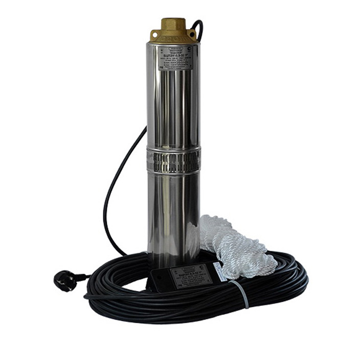 Насос Водолей БЦПЭУ 0,5-40 У
Насос Водолей БЦПЭУ 0,5-40 У