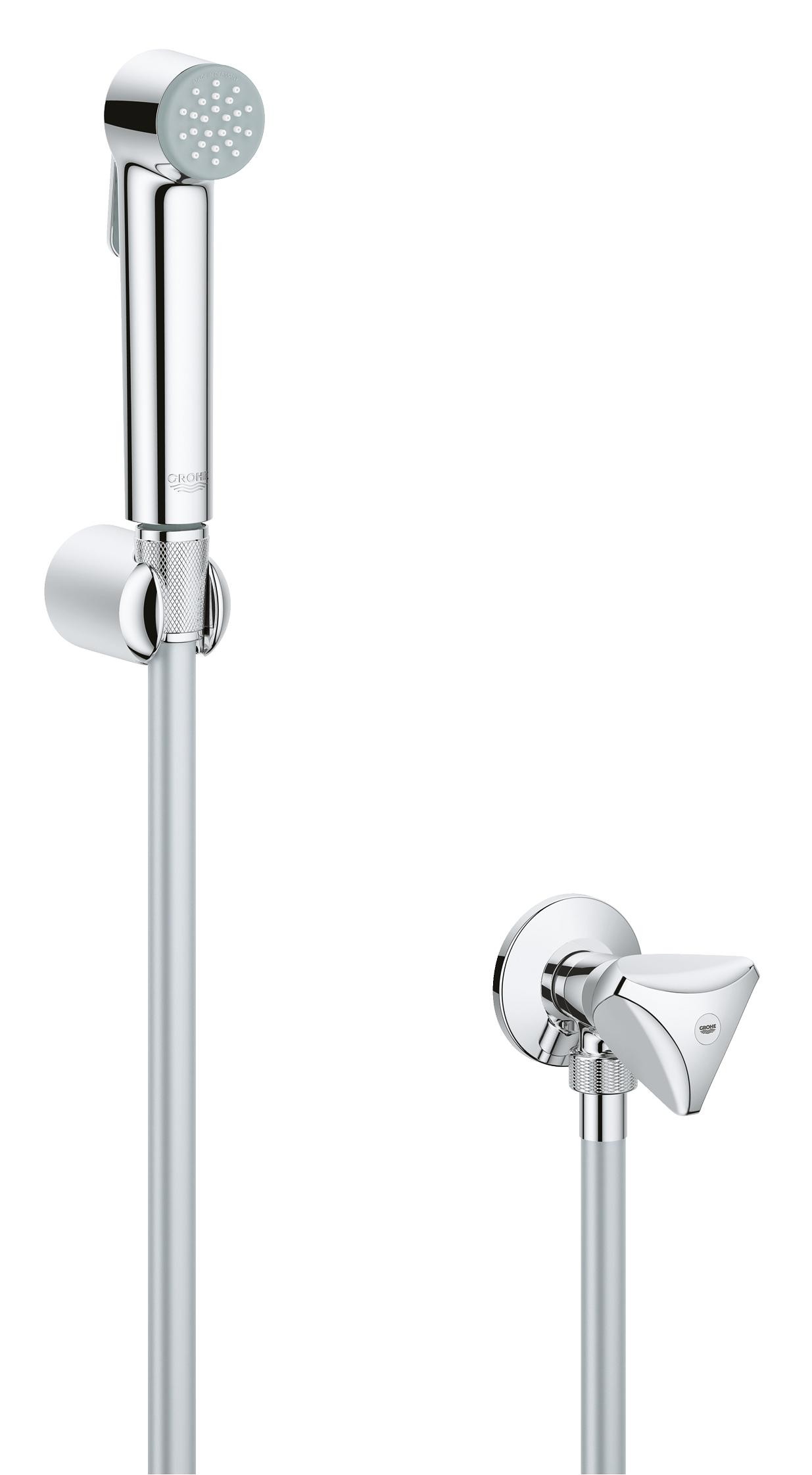 Набор для гигиенического душа Grohe Tempesta-F Trigger Spray (гигиенический душ, настенный держатель, шланг 1500 мм) 26357000
Набор для гигиенического душа Grohe Tempesta-F Trigger Spray (гигиенический душ, настенный держатель, шланг 1500 мм) 26357000