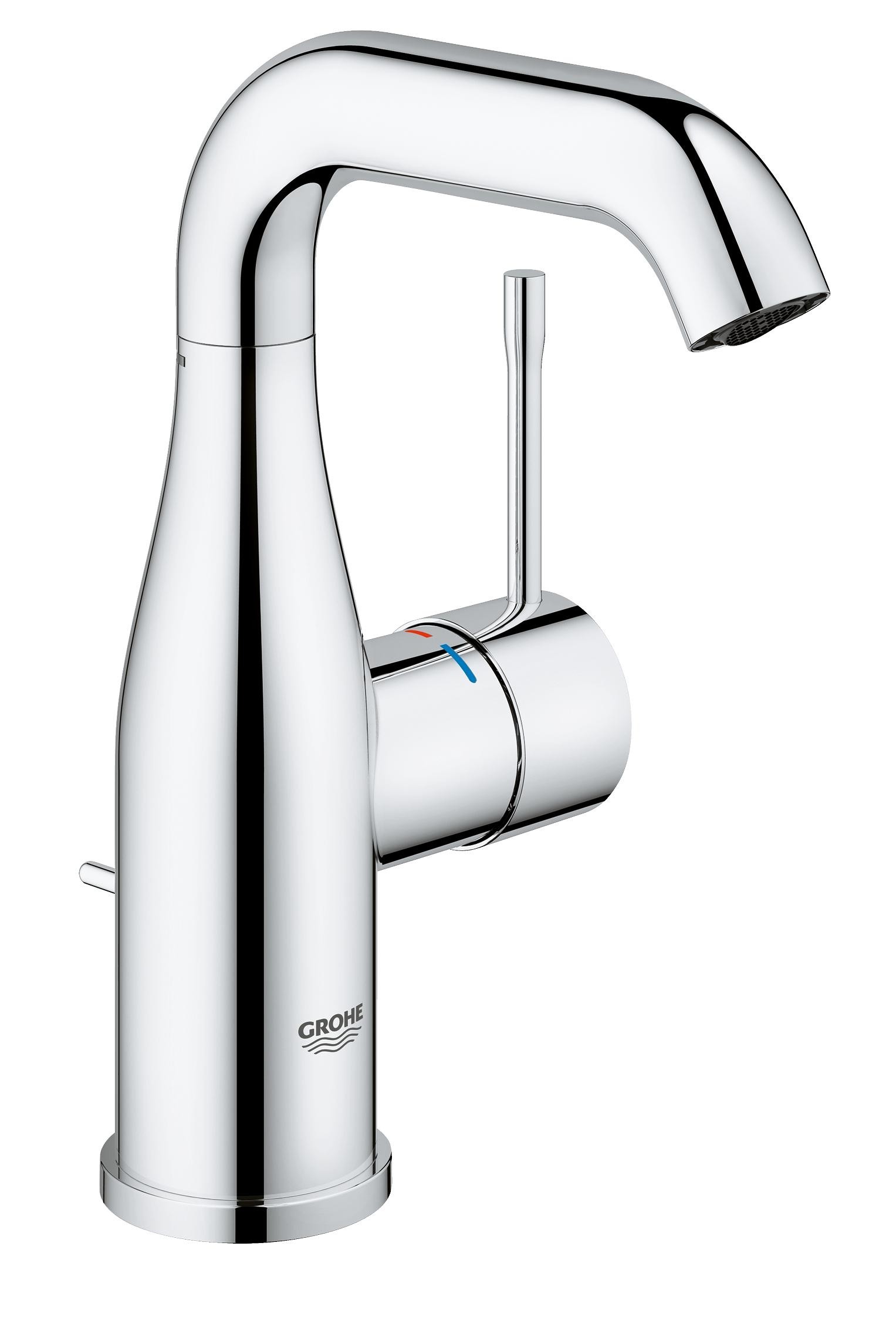 Смеситель для раковины Grohe Essence+ с донным клапаном и средним изливом 23462001
Смеситель для раковины Grohe Essence+ с донным клапаном и средним изливом 23462001