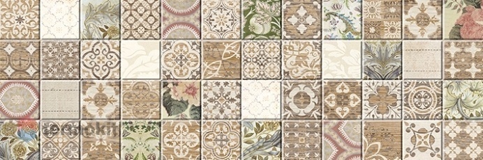 Керамическая плитка Ceramica Classic Kiparis настенная мозаика 17-30-11-477 20х60
