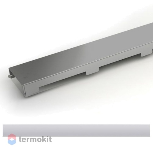 Дизайн решетка PlastBrno Klasik (тип 6), полированная нержавеющая сталь 900 мм SZL096L