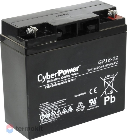 Аккумулятор CyberPower GP18-12