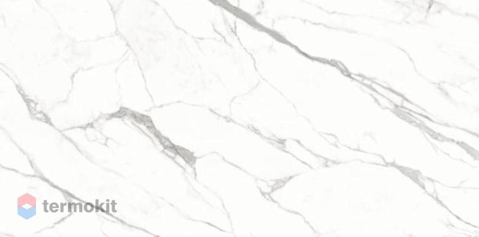 Керамогранит Ariostea Marmi (6mm) Bianco Statuario Luc Shiny 75x150