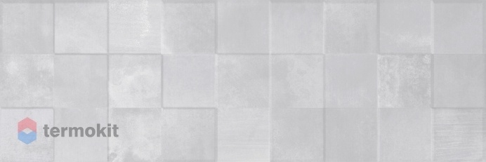 Керамическая плитка Mei Bosco Verticale BVU092 рельеф серый 25x75