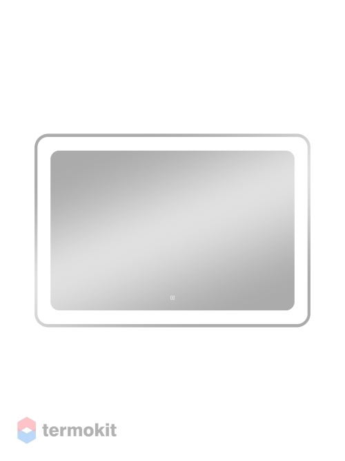 Зеркало Континент Velvette 100 с подсветкой белый ЗЛП466