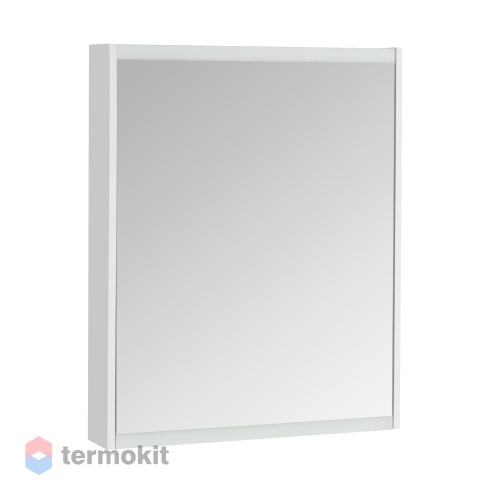 Зеркальный шкаф Aquaton Нортон 65 подвесной белый глянец 1A249102NT010
