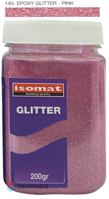 Затирка Isomat Glitter 140 Розовый 200г