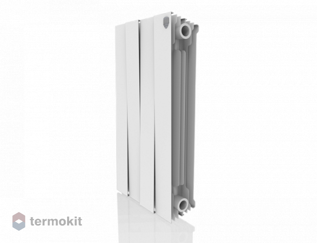 Радиатор Royal Thermo PianoForte Bianco Traffico 500 x4 \ 04 секции \ биметаллический с боковым подключением