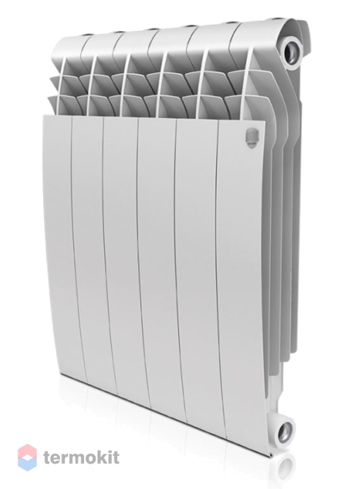 БиМеталлический радиатор Royal Thermo Biliner 500 \ 04 секции \ с боковым подключением