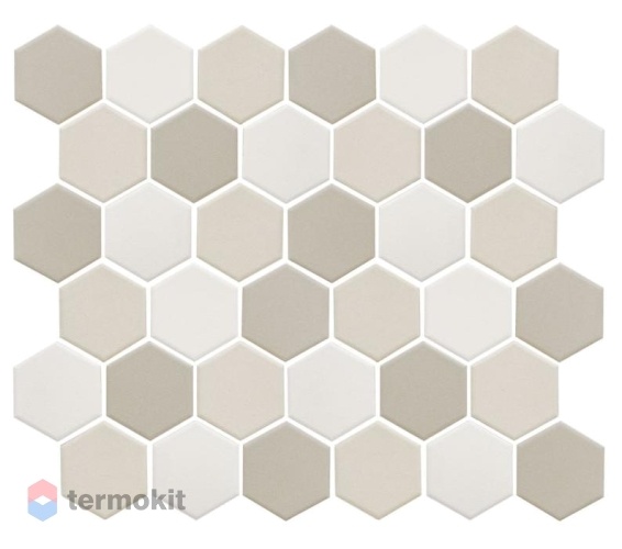 Керамическая Мозаика Starmosaic Hexagon small LB Mix Antid (JMT31955) 32,5х28,2х6