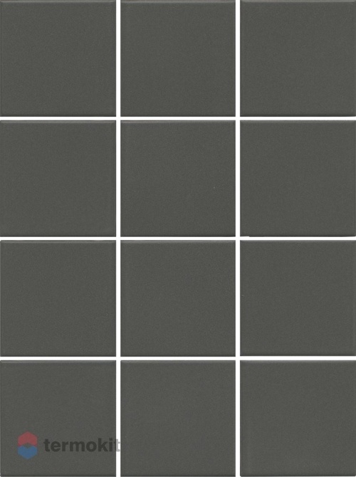 Керамическая плитка Kerama Marazzi Агуста 1331 серый темный натуральный (полотно из 12 частей 9,8x9,8) 30x40