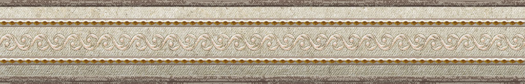 

Керамическая плитка Rocersa Damasco Mold Beige бордюр 8x25