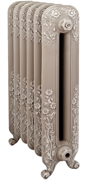 Чугунный радиатор Radimax York 600 9 секций с боковым подключением