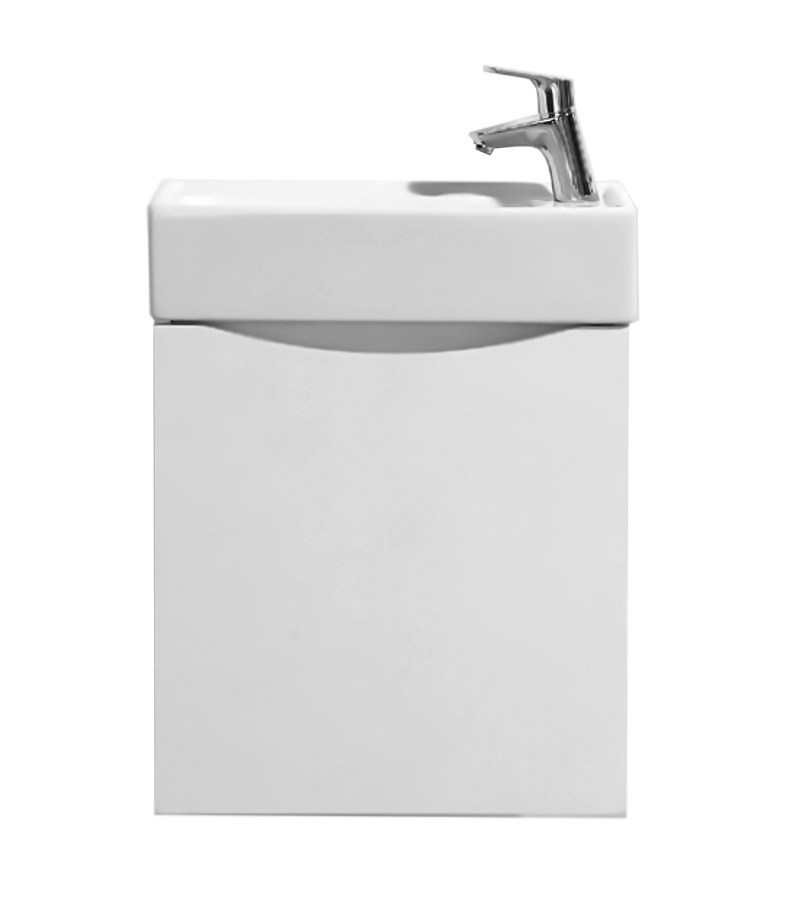 

База под раковину BelBagno MINI 500 Bianco Lucido левый