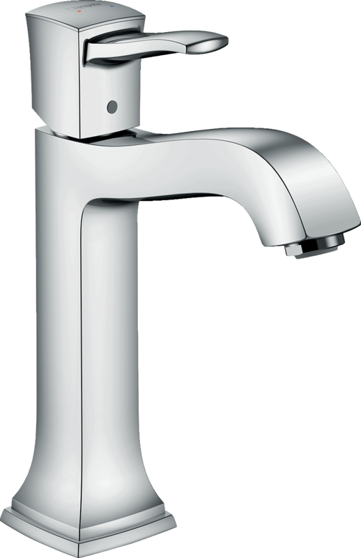 

Смеситель для раковины Hansgrohe Metropol Classic 160 для накладных раковин, с рычаговой рукояткой, со сливным гарнитуром 31302000