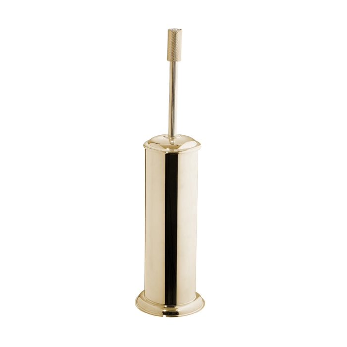 Щетка для унитаза Boheme Royal Cristal золото 10928-G-B