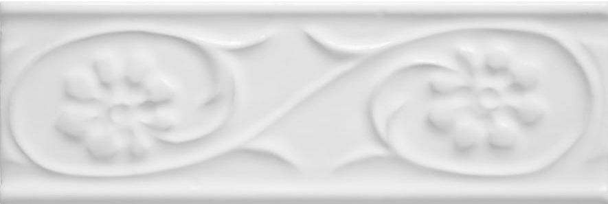 

Керамическая плитка Bella Vista Biselados Blanco бордюр 5x15