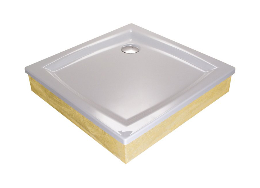 

Душевой поддон Ravak Perseus 90x90 EX самонесущий для облицовки, белый