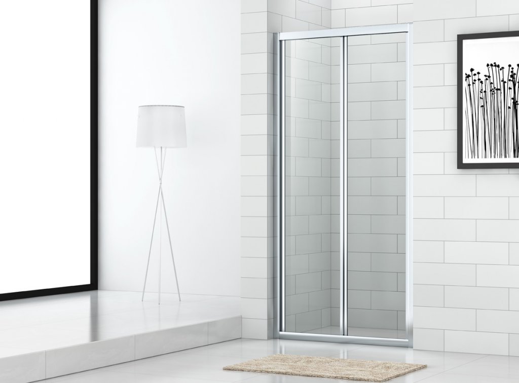 

Душевая дверь в нишу CEZARES ECO-BS 1900x800 Хром