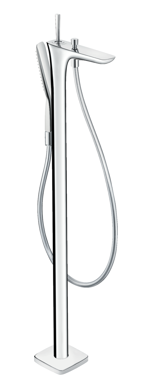 

Смеситель для ванны Hansgrohe PuraVida ,однорычажный 15473000