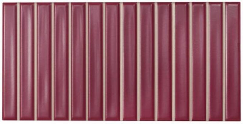 Керамическая плитка Wow Sweet Bars Berry Matt настенная 12,5x25