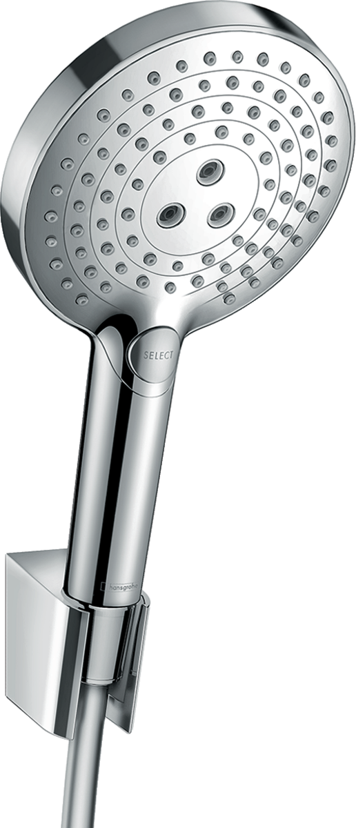 

Душевой набор Hansgrohe Raindance Select S 120 с держателем и шлангом 125 см 26701000
