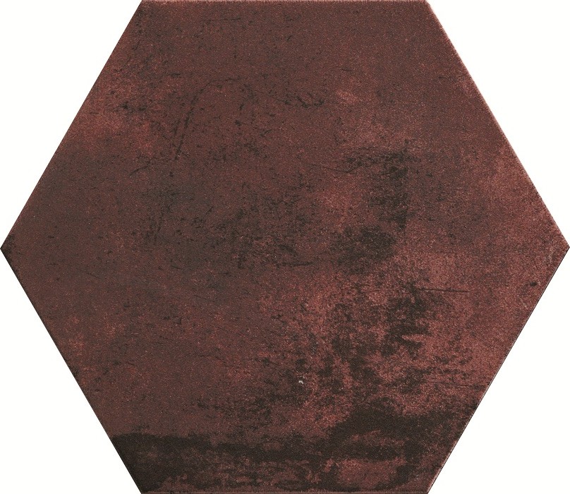 

Керамогранит Serenissima Miami Red Clay Esagona 24х27,7