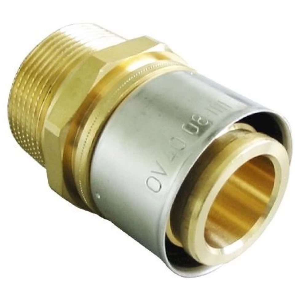 Oventrop Пресс-соединение с наружной резьбой 40 х 3,5 мм х R 1 1/4 1512054