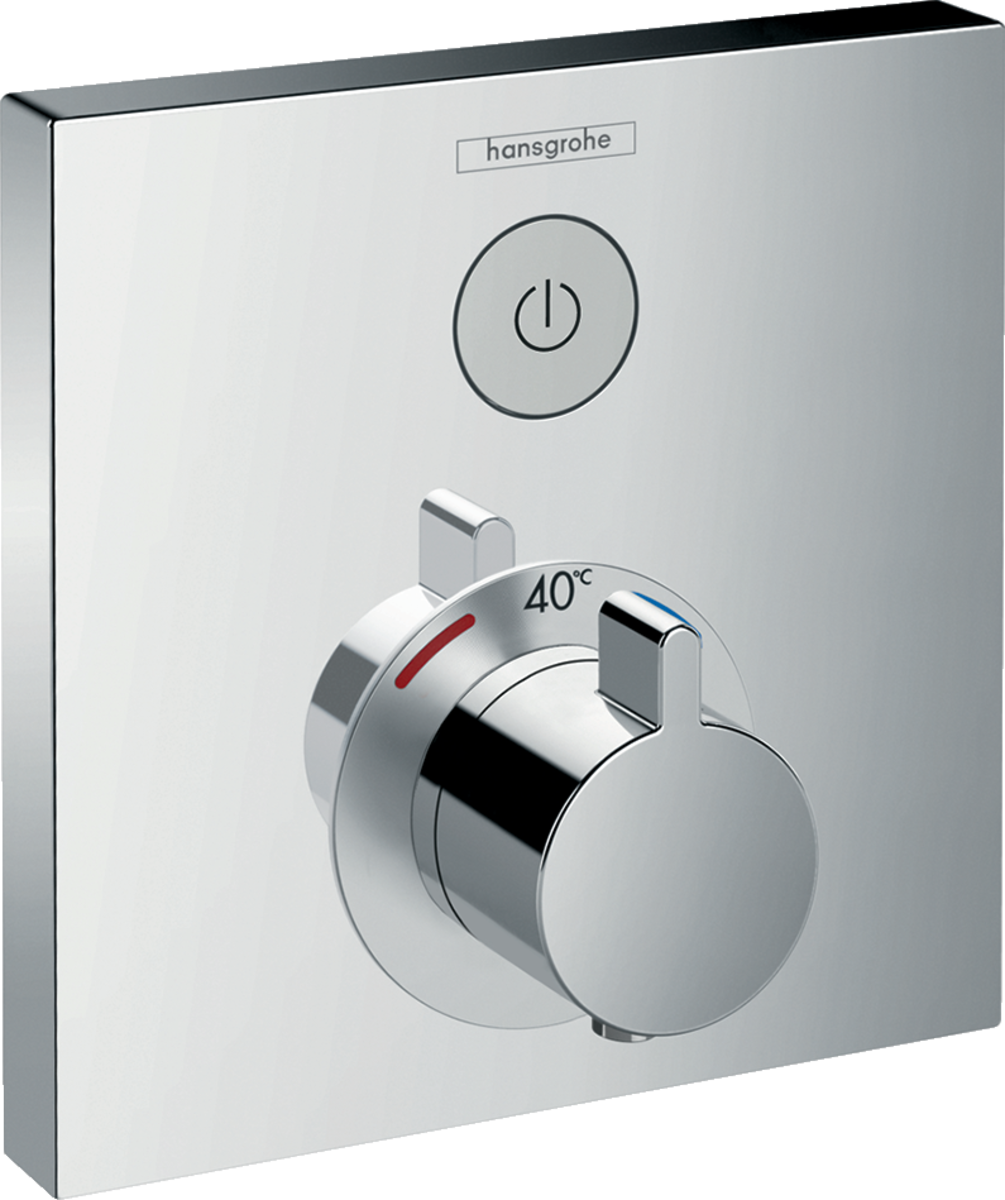 

Термостат скрытого монтажа Hansgrohe ShowerSelect для 1 потребителя 15762000