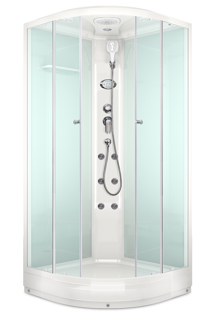 

Душевая кабина DOMANI-Spa Delight 110 100х100х218 DS01D110LWCl10