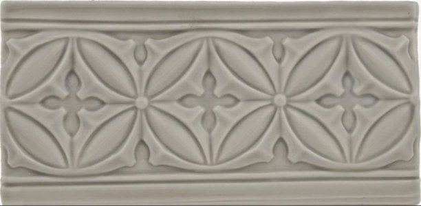 

Керамическая плитка Adex Studio ADST4052 Relieve Gables Graystone Бордюр 10x19,8