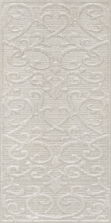 

Керамическая плитка Vitra Deja Vu K941350 White Декор Damask 30x60