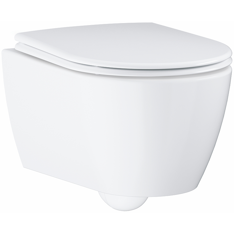 Унитаз подвесной GROHE Essence с сиденьем микролифт альпийский белый 3957100H+39577000