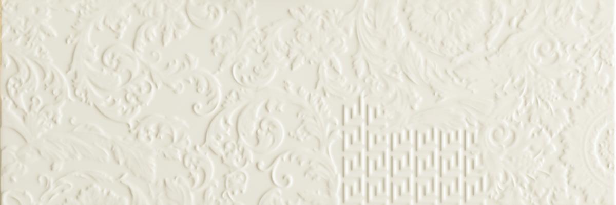 

Керамическая плитка Versace Gold 68640 Bianco Str. Patchwork Mix Настенная 25x75