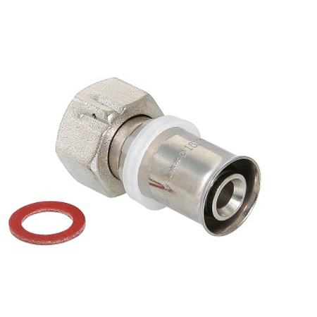 

Пресс-фитинг с накидной гайкой Valtec 20 х 3/4"
