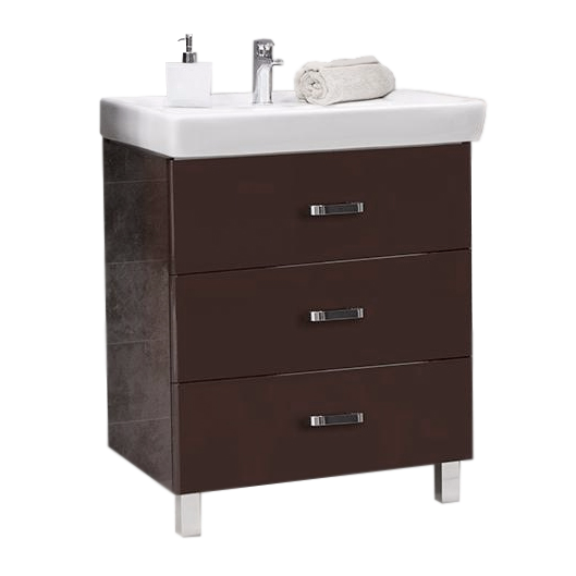 

Тумба под умывальник АКВАТОН АМЕРИНА 70 М темно-коричневый