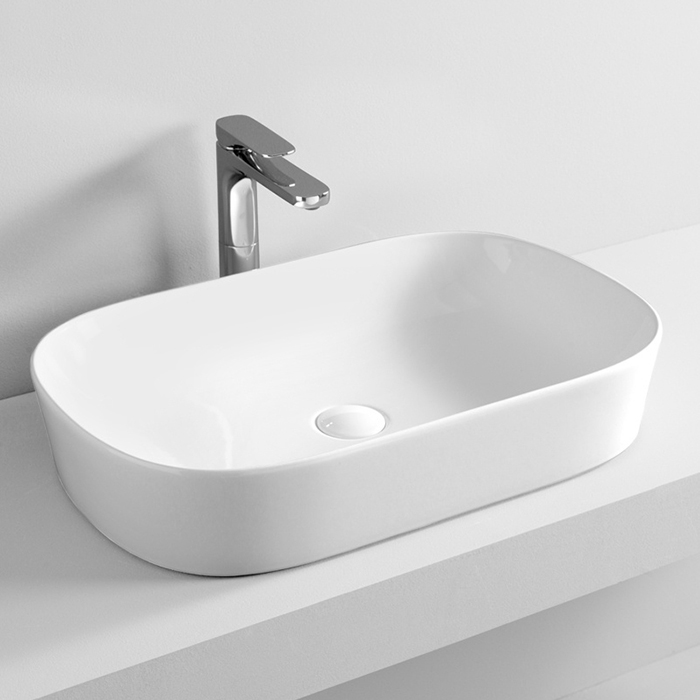 Раковина Artceram Ghost 65 белый глянец GHL002 01 00
