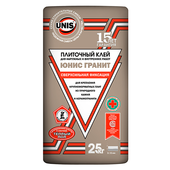 

Клей Юнис Гранит 25 kg